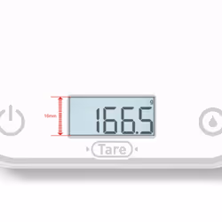 Tefal Optiss BC50U0V0 escabeaux de cuisine Blanc Comptoir Rectangle Balance de ménage électronique - Vue supplémentaire 6