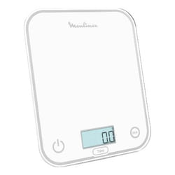 Moulinex BN50U0 escabeaux de cuisine Blanc Comptoir Rectangle Balance de ménage électronique