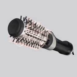 Rowenta Brush Activ UB9530F0 brosse soufflante et fer à lisser Brosse soufflante à air chaud À chaleur Noir, Argent 1000 W 1,8 m