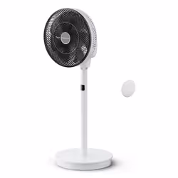 Rowenta QV5040F0, Ventilateur à lame domestique, Noir, Blanc, Sol, 45 dB, 34 cm, 1800 m³/h