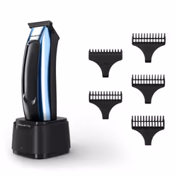 Rowenta TN1851E0, Noir, Bleu, Barbe, Chargement, AC/Batterie, 90 min, Batterie intégré