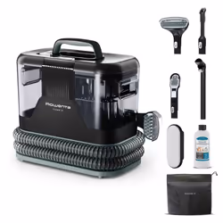Aspirateur à main Rowenta Shampouineuse textile Clean It IN5021F0 Noir Vert