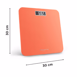 Rowenta Premiss BS1803V0 balance Carré Orange Pèse-personne électronique - Vue supplémentaire 3