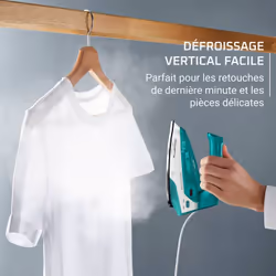 Rowenta First Class DA1610E0 Fer vapeur - Format voyage pliable - Chauffe rapide - Vue supplémentaire 5