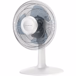Rowenta Essential +, Ventilateur à lame domestique, Blanc, Table, 46 dB, 25 cm, 1200 m³/h