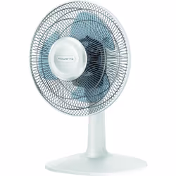 Rowenta Essential+ VU2330, Ventilateur à lame domestique, Blanc, Table, 46 dB, 30 cm, 2040 m³/h