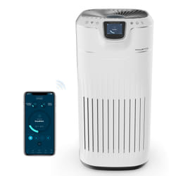Rowenta Pure Home PU8080F0 purificateur d'air 200 m² 64 dB 60 W Blanc, Bleu