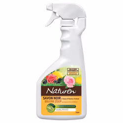 Naturen Savon Noir 750 ml Spray, Liquide (prêt à l'emploi), 1 pièce(s), 0,75 L, Blanc, Pulvérisateur