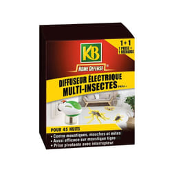 KB - Diffuseur électrique multi-insectes + recharge 35ml