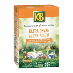 Semences de Gazon KB Ultra Dense - 35m² Offrez à votre jardin une pelouse luxuriante et dense avec les semences de gazon KB U ...