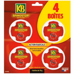 A base de matières actives extraites de plantes et d'origine biologique, puissant insecticide efficace à très faible dose. At ...