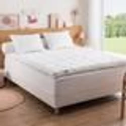 DUNLOPILLO - Surmatelas Premium Naturel - 10% duvet - 200 x 200 cm