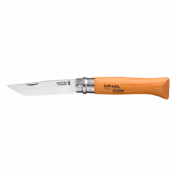 Opinel 000623, Couteau à lame verrouillable, Barlow, Acier au carbone, Bois, Acier inoxydable, 1 outils