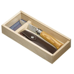 Opinel 001004 couteau de poche Camper/scout Gris, Bois