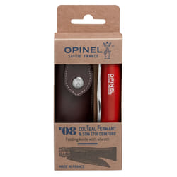 Opinel N°08 Camper/scout Rouge