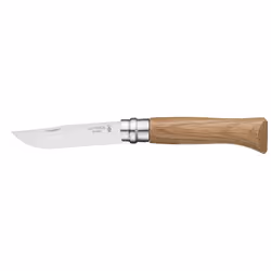 Couteau n°8 en chêne avec lame inox 2021 Opinel 19,5 Marron