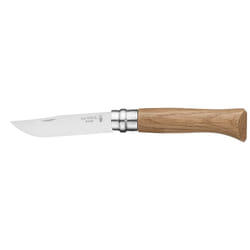 Couteau n°8 en chêne avec lame inox 2021 Opinel 19,5 Marron