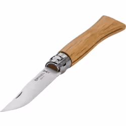 Couteau de poche OPINEL N°06, chêneMagnifique et pratique couteau de poche de la forge française Opinel. La lame tranchante e ...