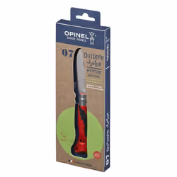 Opinel N°07 Camper/scout Rouge