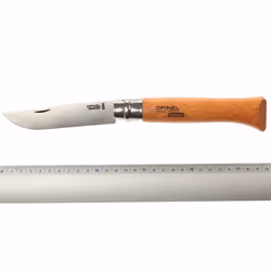 Couteau OPINEL N°12 Lame Carbone avec bague de sécurité - 113120 - Vue supplémentaire 4