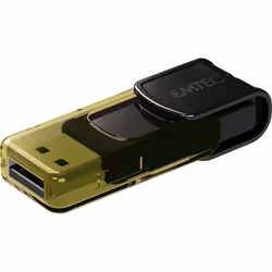 Emtec C800 16GB, 16 Go, USB Type-A, 2.0, 18 Mo/s, Slide, Noir