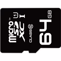 Emtec Mini Jumbo Ultra, 64 Go, MicroSDXC, Classe 10, UHS, 40 Mo/s, 20 Mo/s