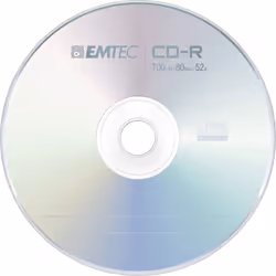 Emtec ECOC805052CB CD vierge CD-R 700 Mo 50 pièce(s)