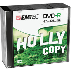 Emtec ECOVR471016SL DVD vierge 4,7 Go DVD-R 10 pièce(s)