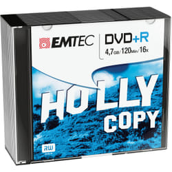 Emtec ECOVPR471016SL DVD vierge 4,7 Go DVD+R 10 pièce(s)