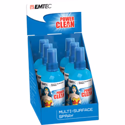 Emtec ECCLSPRMULT kit de nettoyage pour ordinateur Écrans/Plastiques 250 ml