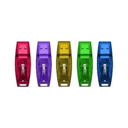 Emtec C410 Color Mix - Candy Jar 2.0 lecteur USB flash 8 Go USB Type-A Bleu, Vert, Violet, Rouge, Jaune