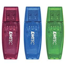 Emtec C410 8GB lecteur USB flash 8 Go USB Type-A 2.0 Multicolore