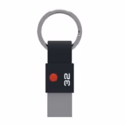 Emtec USB3.0 T100 32GB, 32 Go, USB Type-A, 3.2 Gen 1 (3.1 Gen 1), 100 Mo/s, Sans capuchon, Noir