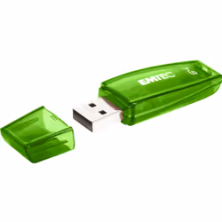 Emtec 64 GB, 64 Go, USB Type-A, 2.0, 15 Mo/s, Casquette, Vert