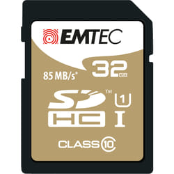 Emtec ECMSD32GHC10GP mémoire flash 32 Go SDHC Classe 10
