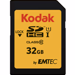 Emtec SDHC 32GB Class10 U1, 32 Go, SDHC, Classe 10, UHS-I, 85 Mo/s, 20 Mo/s