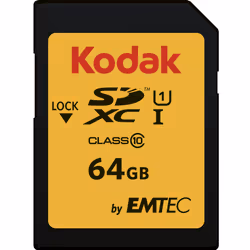 Emtec EKMSD64GXC10K, 64 Go, SDXC, Classe 10, UHS-I, 85 Mo/s, 20 Mo/s