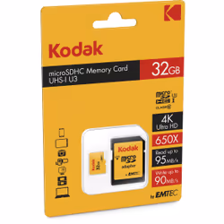 Emtec EKMSDM32GHC10HPRK mémoire flash 32 Go MicroSDHC Classe 10