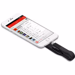 Emtec iCOBRA2 lecteur USB flash 32 Go USB Type-A / Lightning 3.2 Gen 1 (3.1 Gen 1) Noir