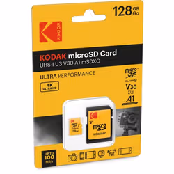 Kodak EKMSDM128GXC10HPRK mémoire flash 128 Go MicroSD UHS-I Classe 10 - Vue supplémentaire 2