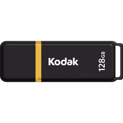Emtec USB3.0 K100 128GB, 128 Go, USB Type-A, 3.2 Gen 1 (3.1 Gen 1), 100 Mo/s, Casquette, Noir, Jaune