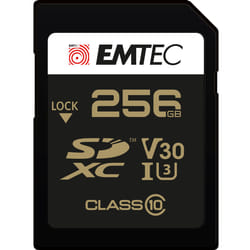 Emtec ECMSD256GXC10SP mémoire flash 256 Go SDXC UHS-I Classe 10
