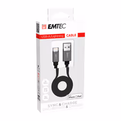 Emtec T700A 1,2 m Noir