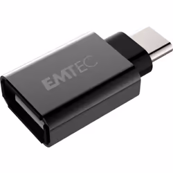 Emtec T600, USB 3.0, USB-C, Noir
