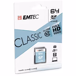 Emtec Classic 64 Go SDXC Classe 10