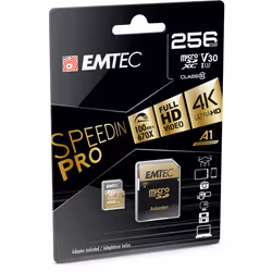 Emtec SpeedIN Pro 256 Go MicroSDXC UHS-I Classe 10