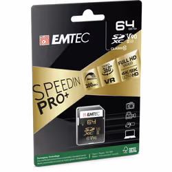 Emtec SpeedIN Pro+ 64 Go SDXC UHS-II Classe 10