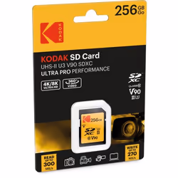Kodak EKMSD256GUHS2V2K mémoire flash 256 Go SDXC UHS-II Classe 10 - Vue supplémentaire 2
