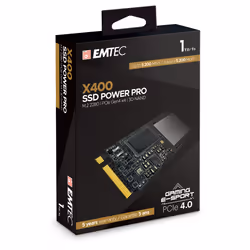 Emtec X400 M.2 1 To PCI Express 4.0 3D NAND NVMe