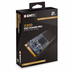 Emtec X300 M.2 2 To PCI Express 3.0 3D NAND NVMe